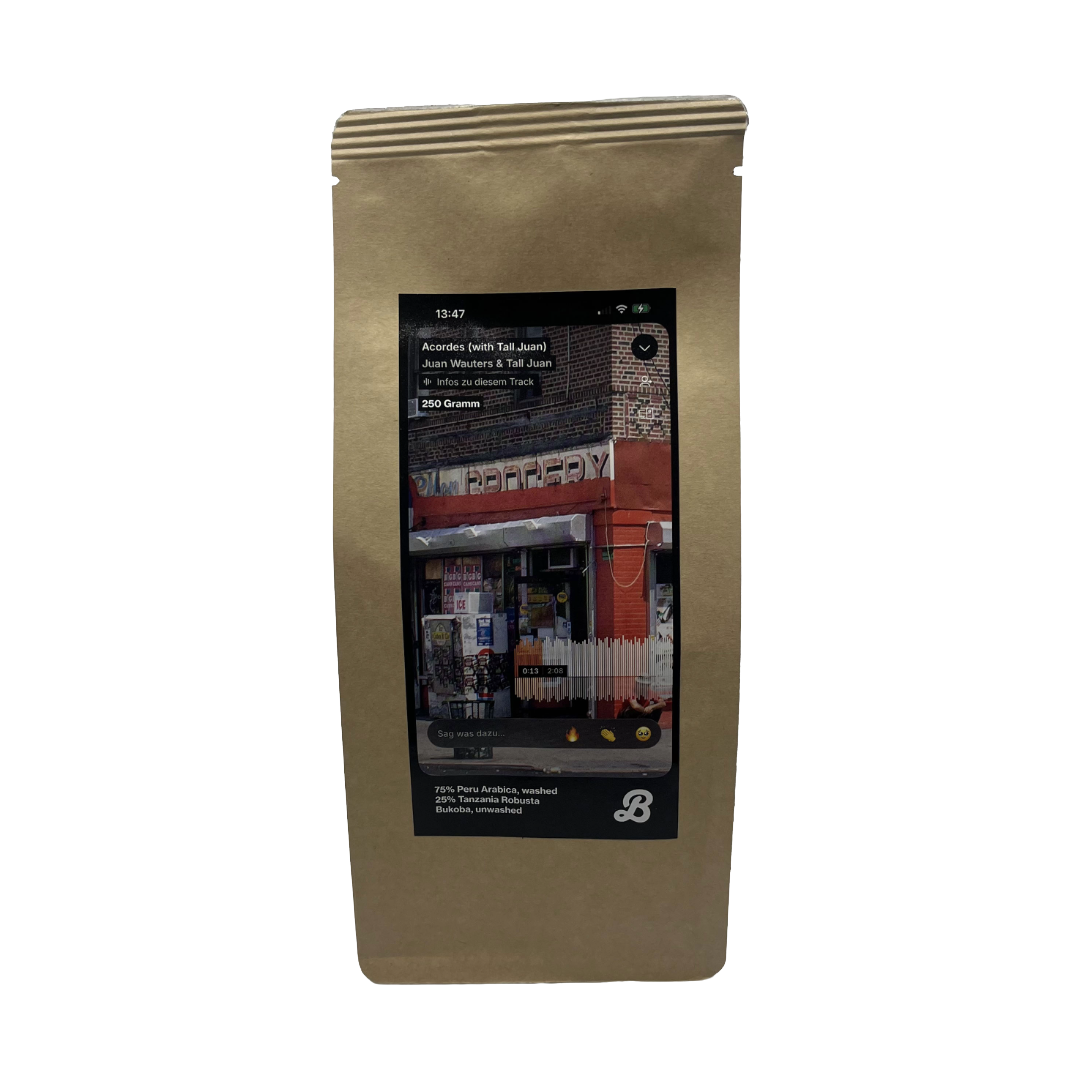 75% Peru Arabica 25% Tanzania Robusta - KOFFEINSHOP